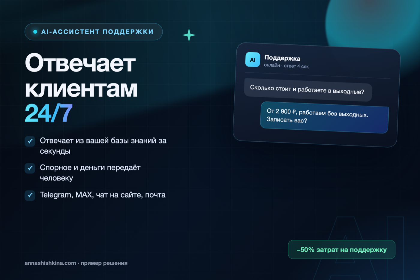 AI-ассистент поддержки